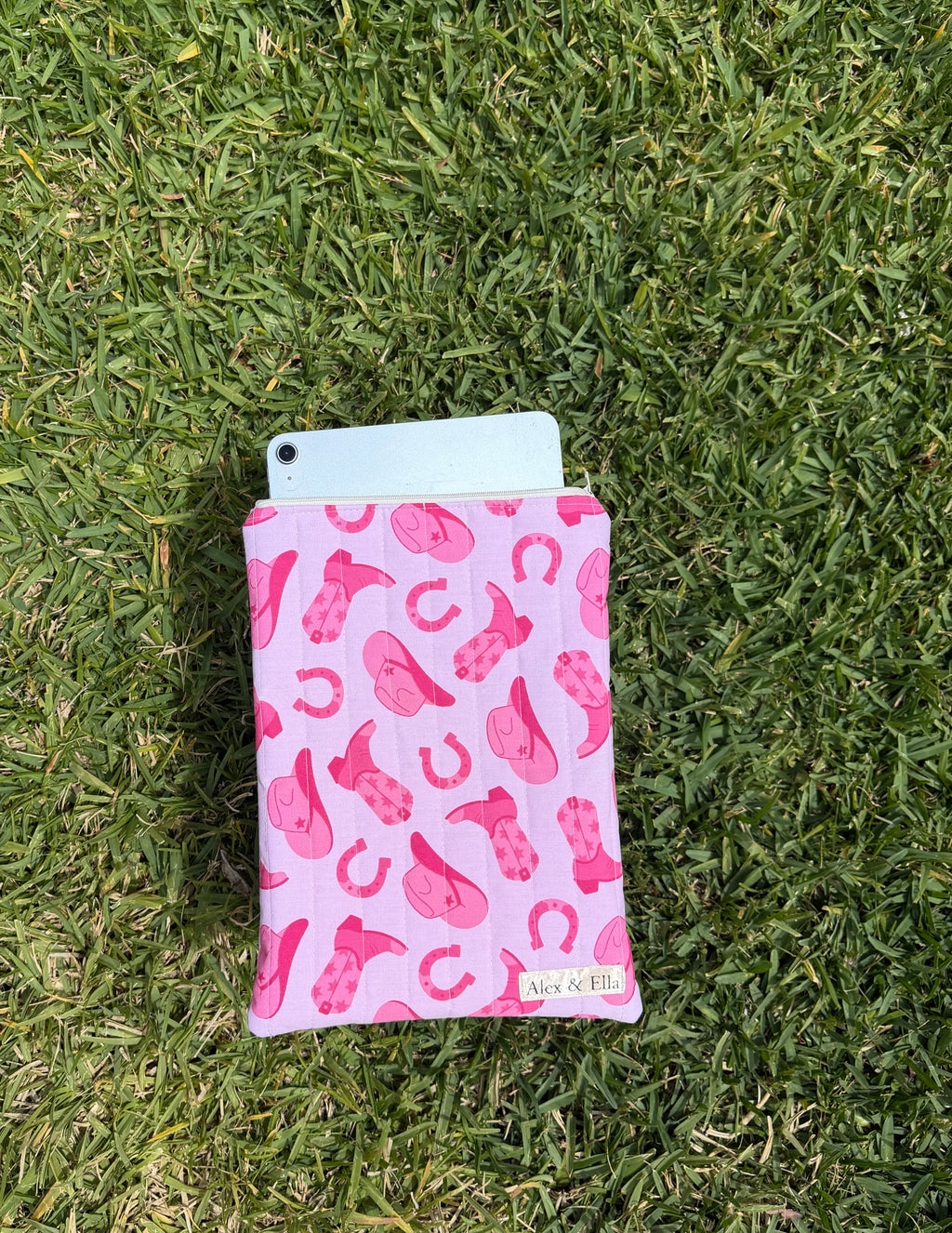 Cowgirl iPad/tablet sleeve