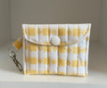 Yellow gingham AirPods Case