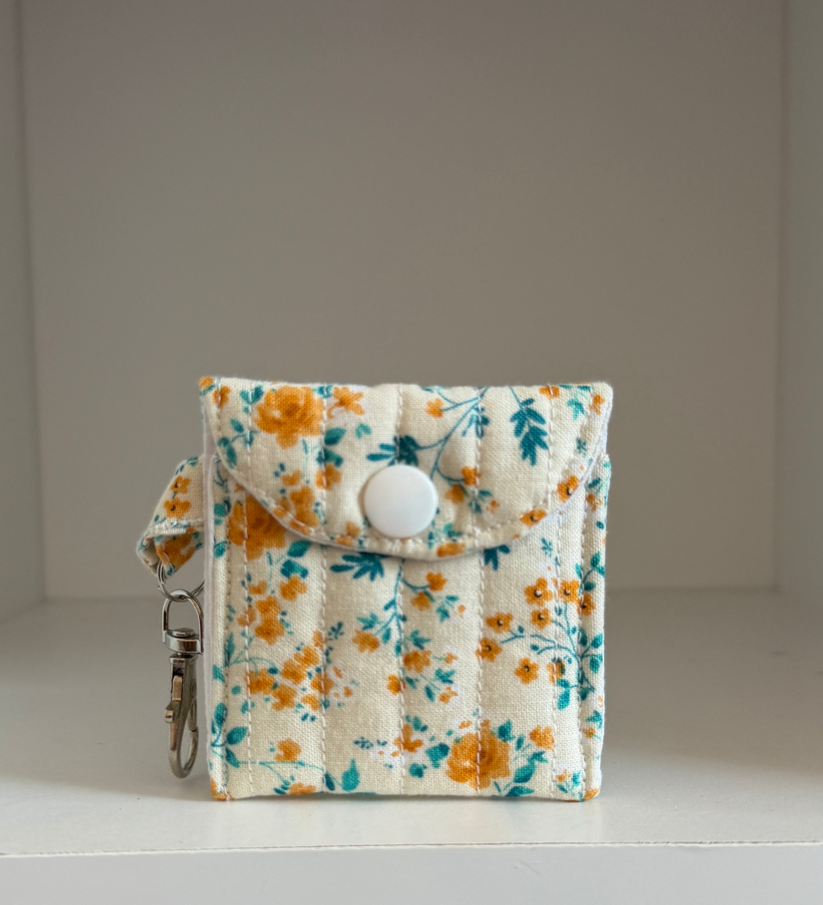 Cream Floral AirPods Case