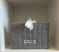 Black Gingham Kindle Sleeve