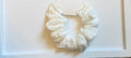 White Mini Scrunchie