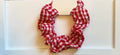 Red Gingham Mini Scrunchie