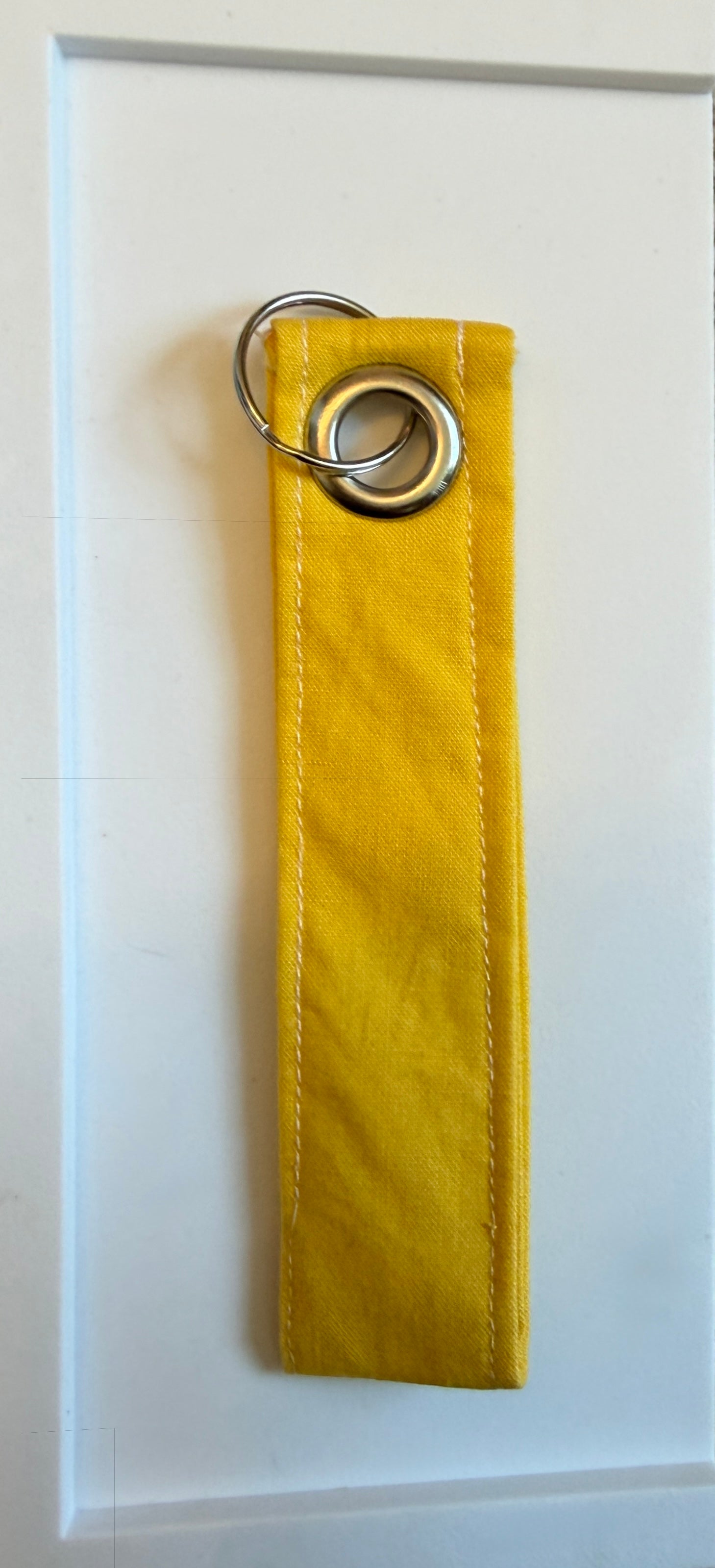Yellow Key Wristlet
