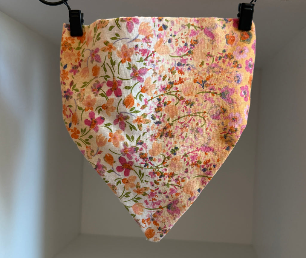 Patchwork orange Bandana
