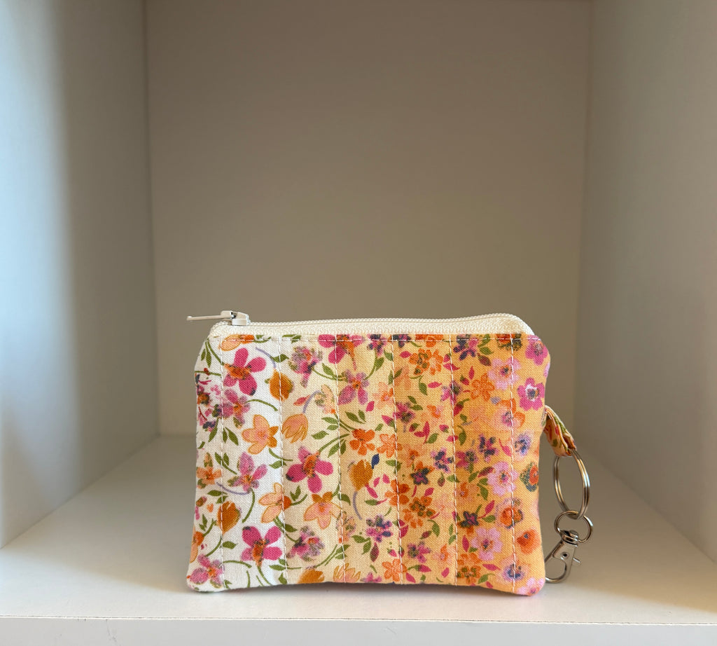Orange Patchwork Wallet