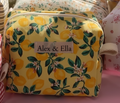 Lemon Makeup bag